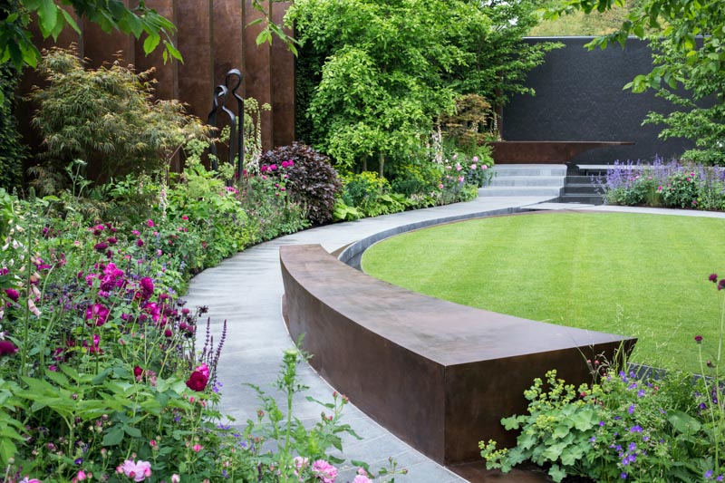 The Chelsea Barrack Gardens,  Designed Jo Thompson , RHS Chelsea Flower Show 2016