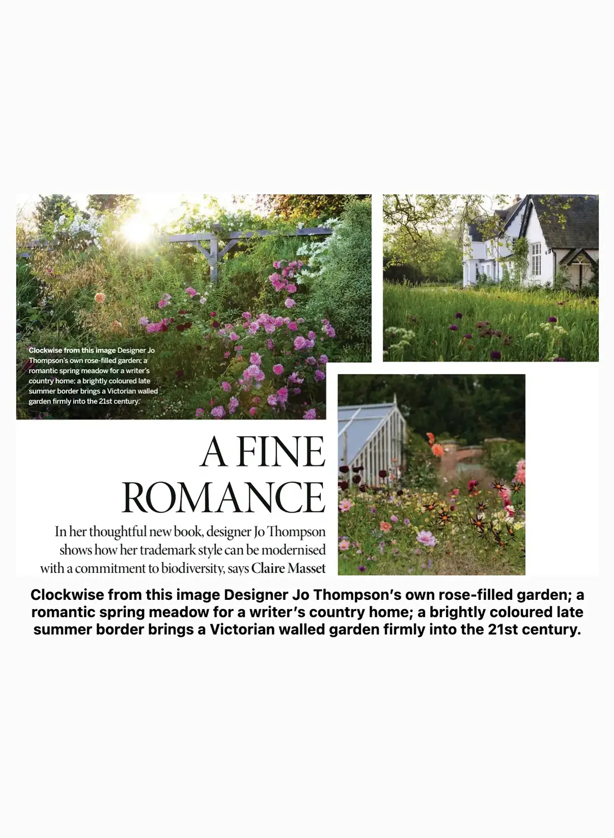 Claire Masset reviews The New Romantic Garden for Gardens Illustrated